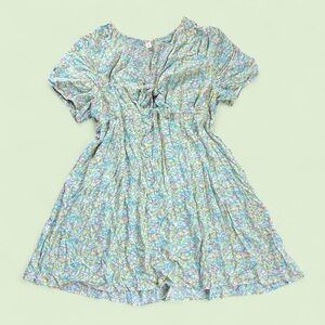 pastel floral sundress